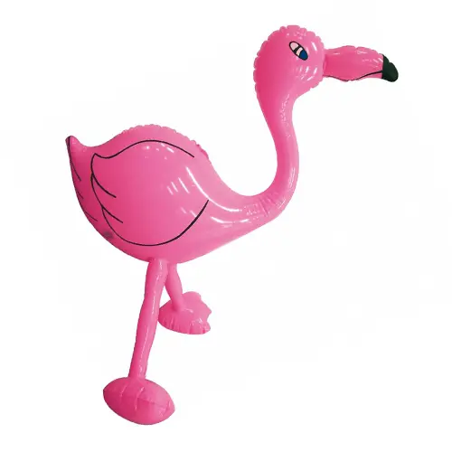Martin Luther King Junior balans Teken Opblaasbare flamingo 60 cm - Festival Supply