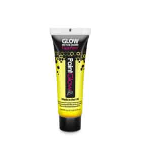 Glow in the Dark Face paint geel