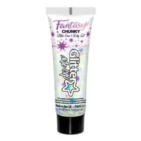 Paintglow Glitter Me Up Fantasy Chunky Glitter face & body gel - Unicorn Dreams Transparant - 12ml