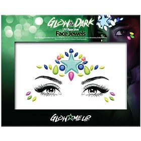 PaintGlow - Glow in the Dark 2 Face Jewel