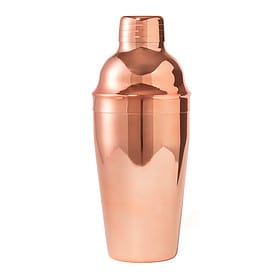 Cocktail shaker 550 ml RVS koper