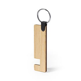 Sleutelhanger met telefoonhouder bamboe