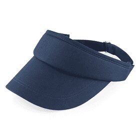 Beechfield verstelbare zonneklep donkerblauw