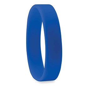 Siliconen polsbandjes 50 stuks blauw