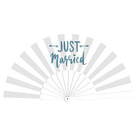 Just married handwaaier wit