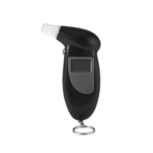 Alcohol tester sleutelhanger zwart