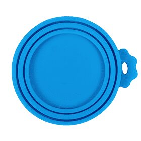 Afsluit deksel blik - blauw