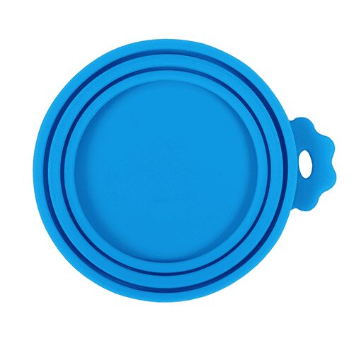 Afsluit deksel blik - blauw