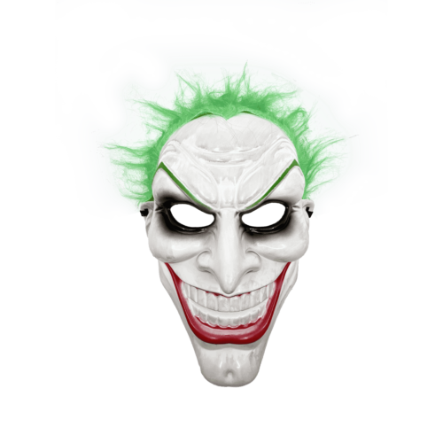 Halloween crazy clown masker