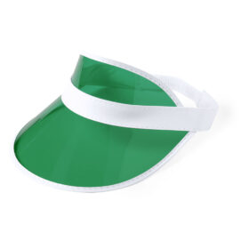 Verstelbare zonneklep PVC groen