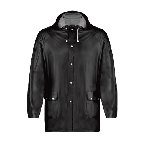 Luxe regenjas PVC zwart - XL/XXL