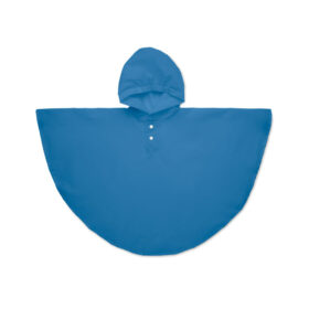 PEVA regenponcho kinderen blauw - 2-5 jaar