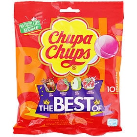Chupa Chups The Best Of lolly's 10 stuks