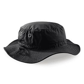 Cargo bucket hat zwart met UPF50+ bescherming - 61 cm