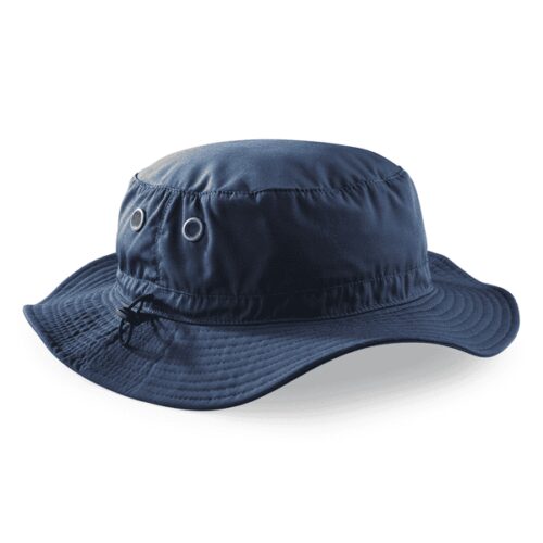 Cargo bucket hat navy met UPF50+ bescherming - 61 cm