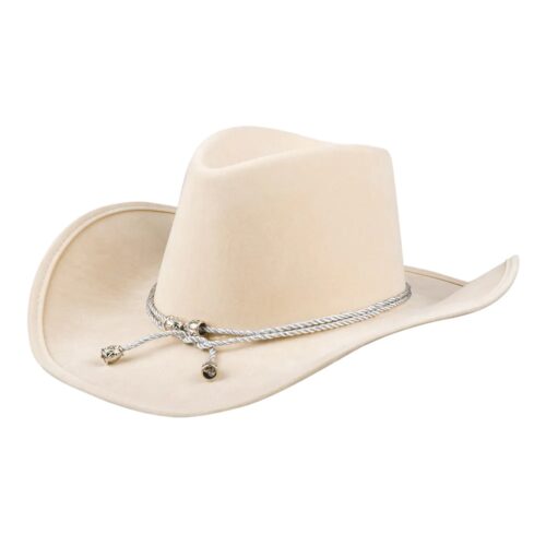 Cowboy hoed suède naturel
