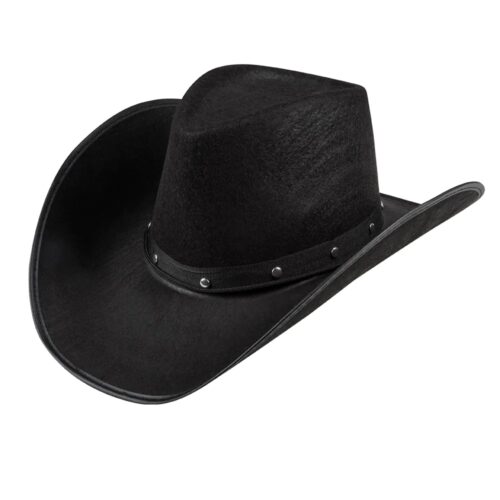 Cowboy hoed zwart