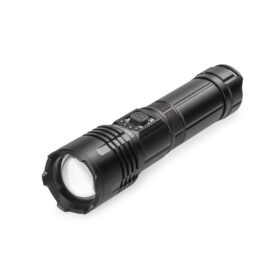 Campfest oplaadbare LED zaklamp met SOS-modus 5000 mAh - Zwart