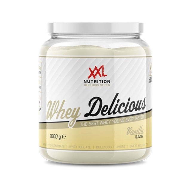 XXL Nutrition Whey Delicious eiwitshake Vanille - 1000 gram