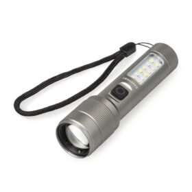 Campfest zaklamp met zijlicht 1200 mAh - Grijs