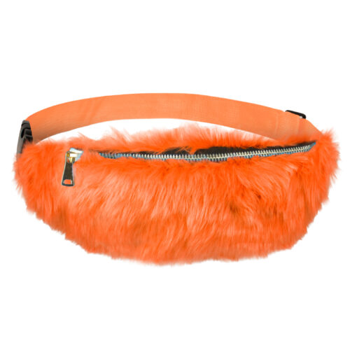 Heuptasje pluche oranje