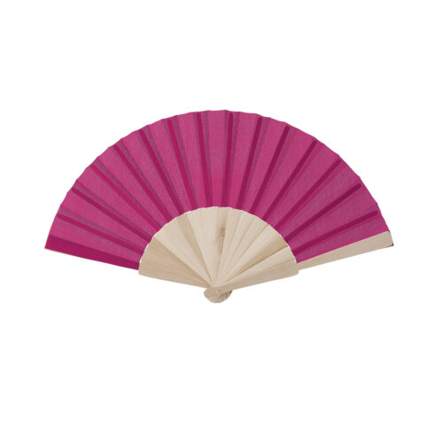 Handwaaier hout roze