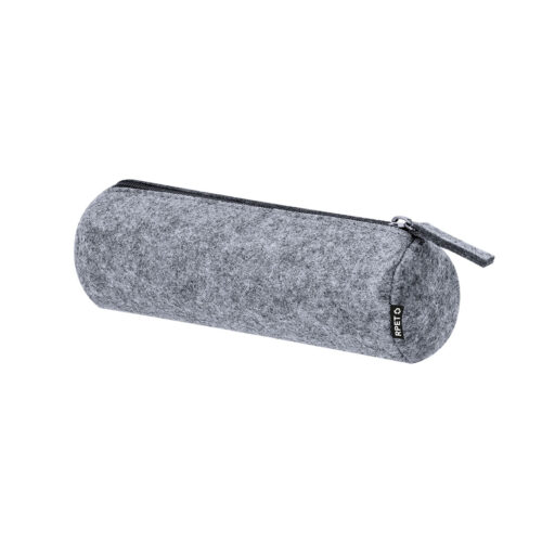 Grijze Etui van RPET-Vilt – Met Ritssluiting en RPET-Label