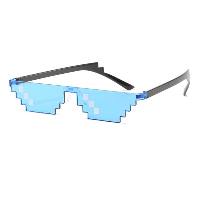 Thug life partybril blauw