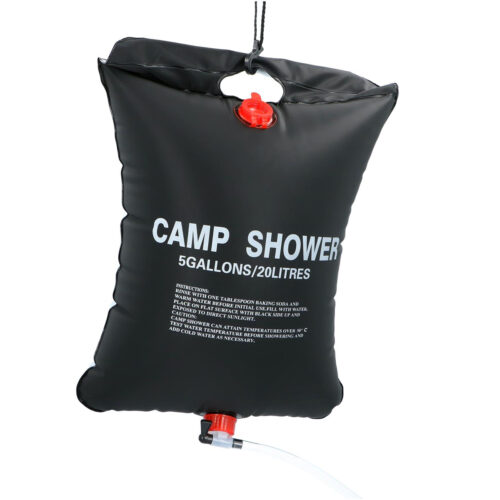 Solar campingdouche - Zonneverwarmende buitendouche 20 liter