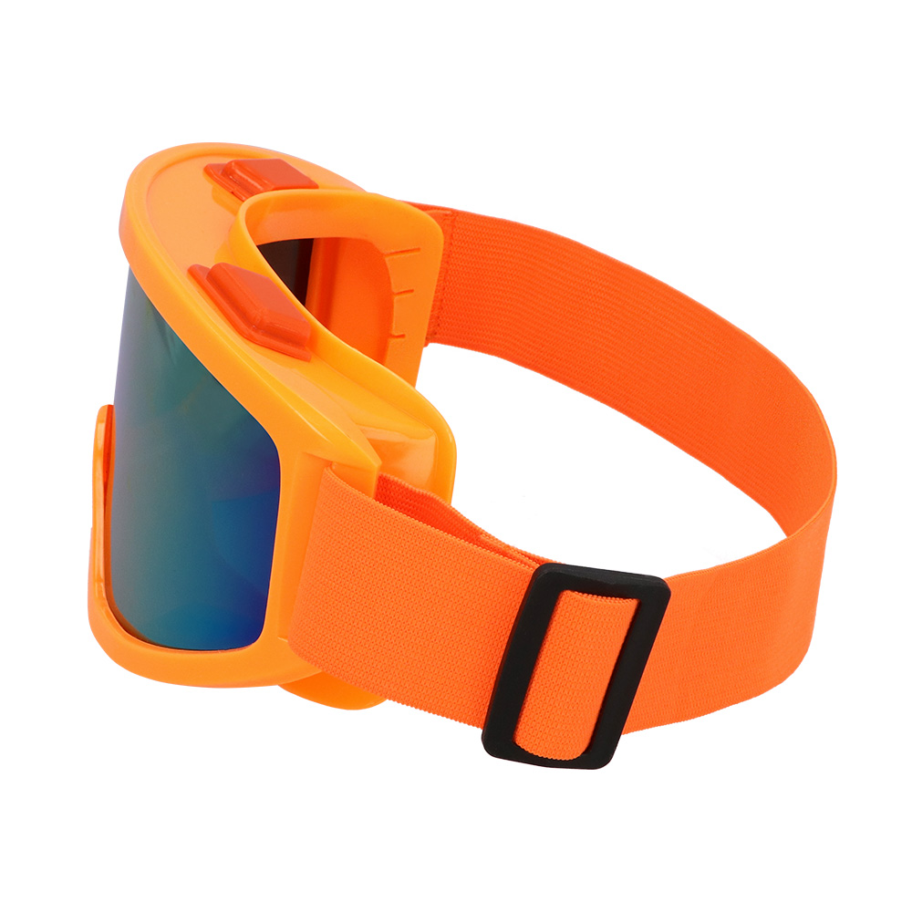 Party skibril UV Blacklight - Verstelbare feestbril - Neon Oranje - Afbeelding 4