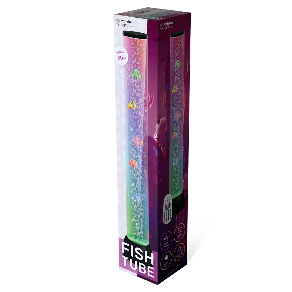 Vissen aquariumlamp XXL - Met afstandsbediening en kleurveranderende LED verlichting - USB - Afbeelding 4