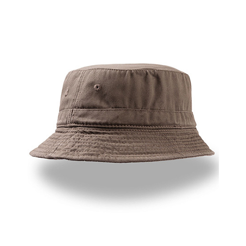 Atlantis vissershoedje taupe - Katoenen bucket hat - L/XL