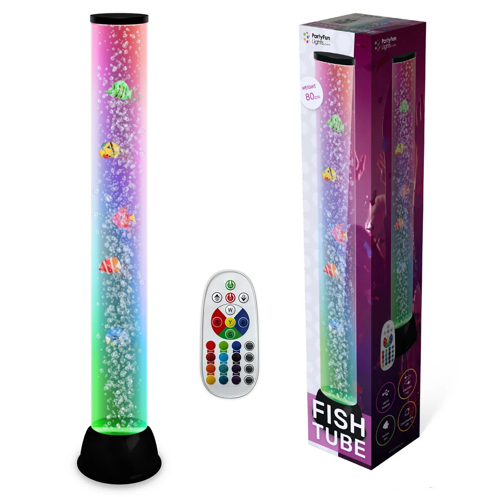 Vissen aquariumlamp XXL - Met afstandsbediening en kleurveranderende LED verlichting - USB - Afbeelding 3