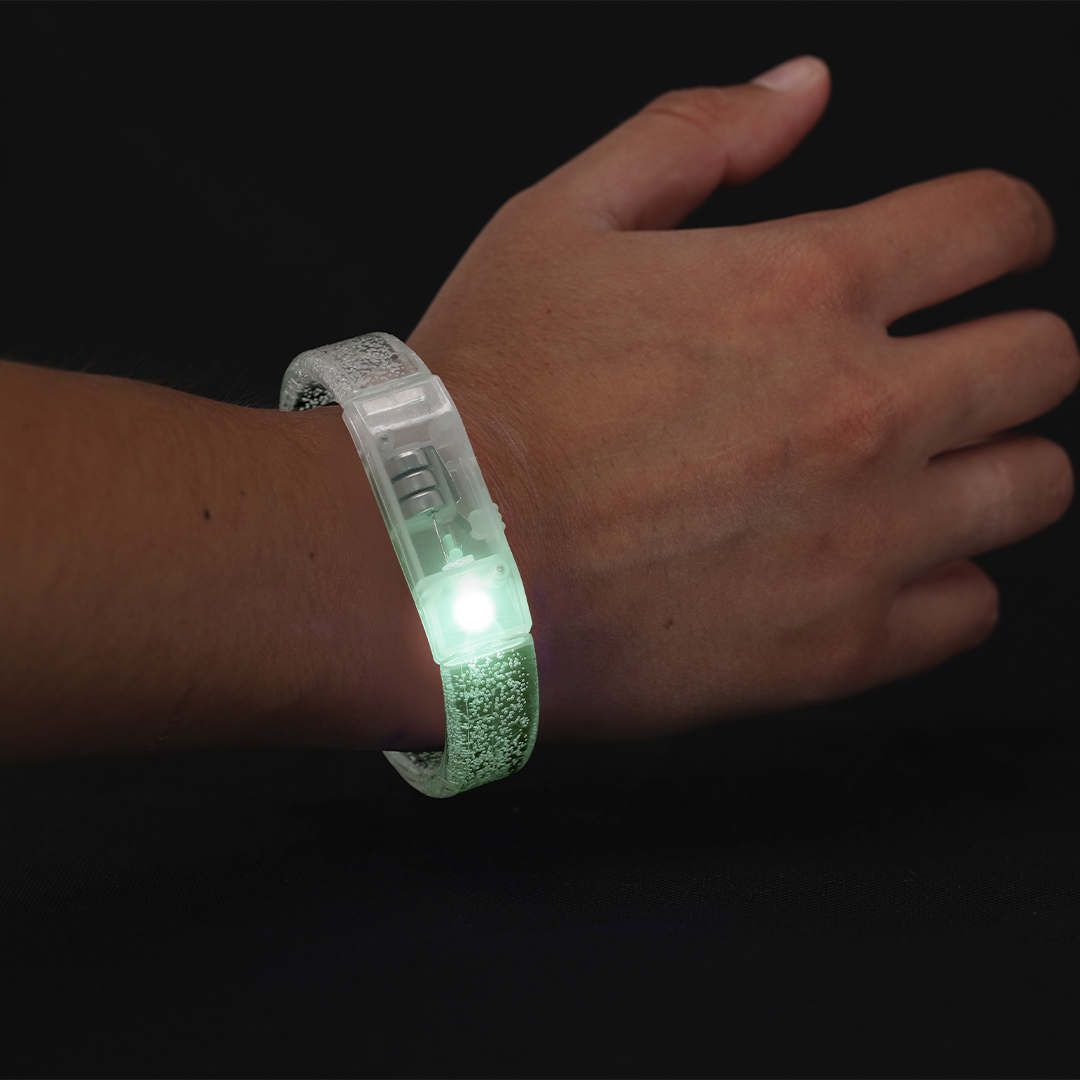 LED armbandje multicolor - Lichtgevende armband - 10 stuks - Afbeelding 4
