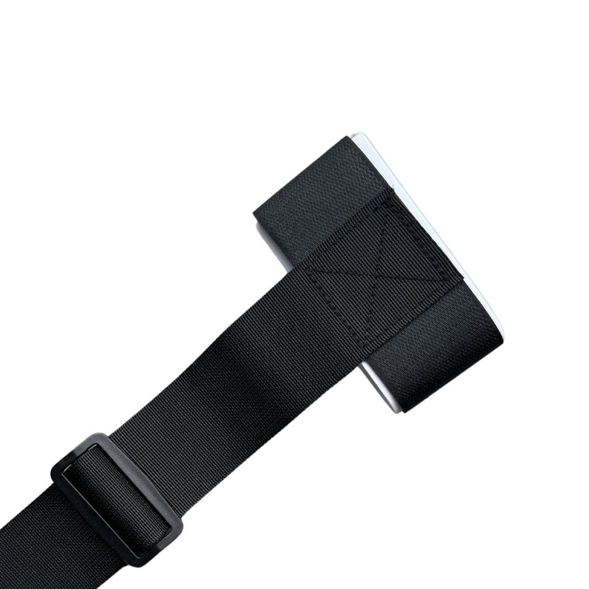 Universele skidrager - Skiband met klittenband - Verstelbaar - Zwart - Afbeelding 2