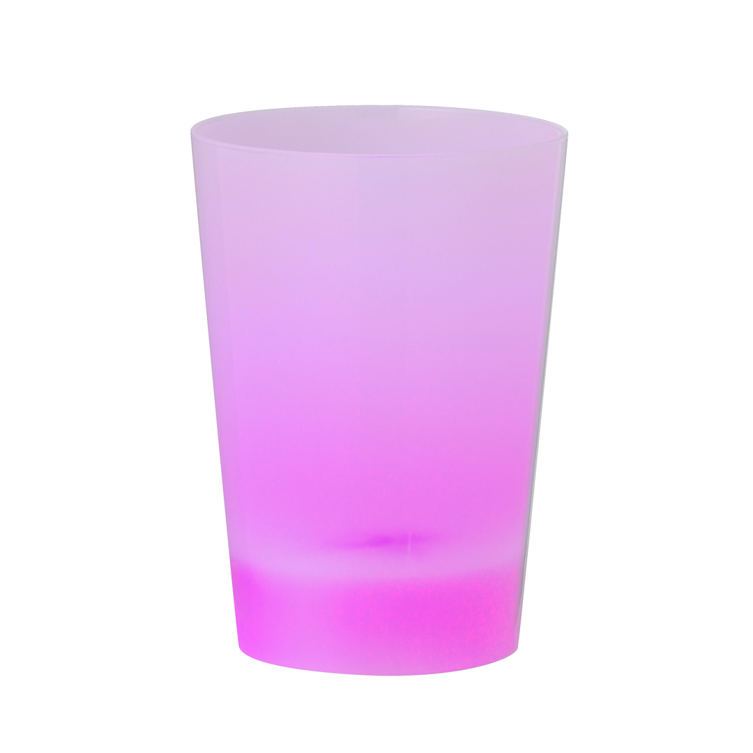 LED drinkbeker multicolor 340 ml - 4 stuks - Afbeelding 7