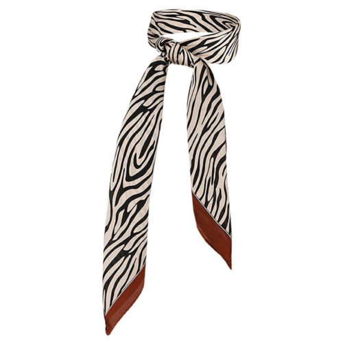 Sarlini zebraprint sjaal - Bandana - 70 x 70 cm