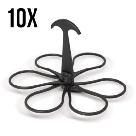 The Original Cupkeeper zwart 18-33cl - 10 stuks