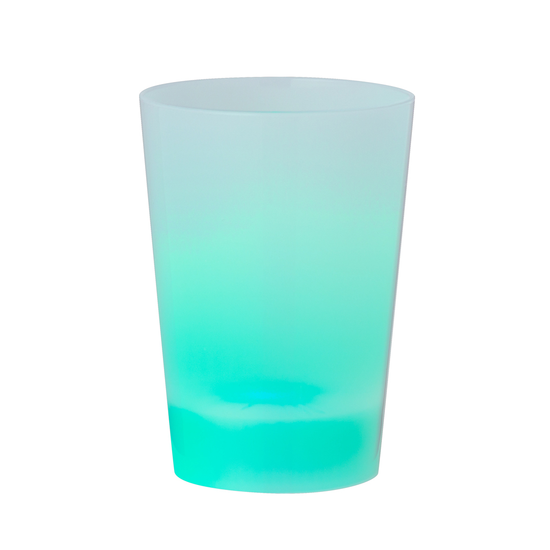 LED drinkbeker multicolor 340 ml - 4 stuks - Afbeelding 4