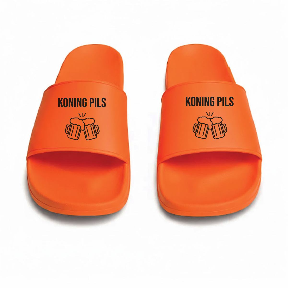 Oranje slippers - Koning Pils - Badslippers