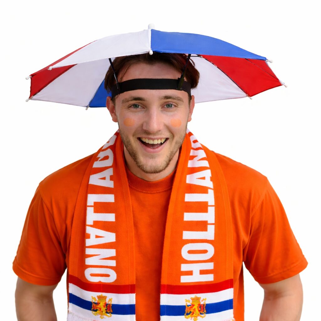 Hoofd paraplu | Nederlandse vlag