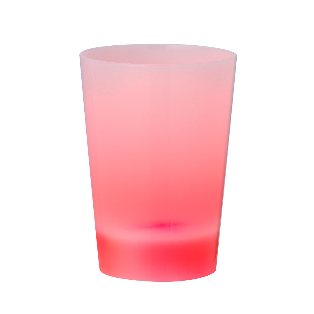 LED drinkbeker multicolor 340 ml - 4 stuks - Afbeelding 5
