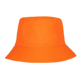 Bucket hat UV Blacklight - Vissershoedje 58 cm - Neon oranje