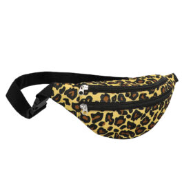 Heuptasje luipaardprint - Fanny pack met 2 vakken