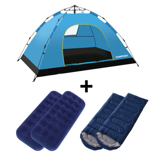 Campfest tweepersoons kampeerset 5-delig
