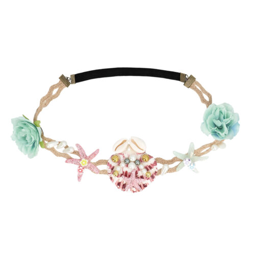 Hoofdband zeemeermin - Haarband oceaan - Pastel