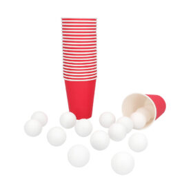 Beerpong set - 22 bekers en 15 balletjes
