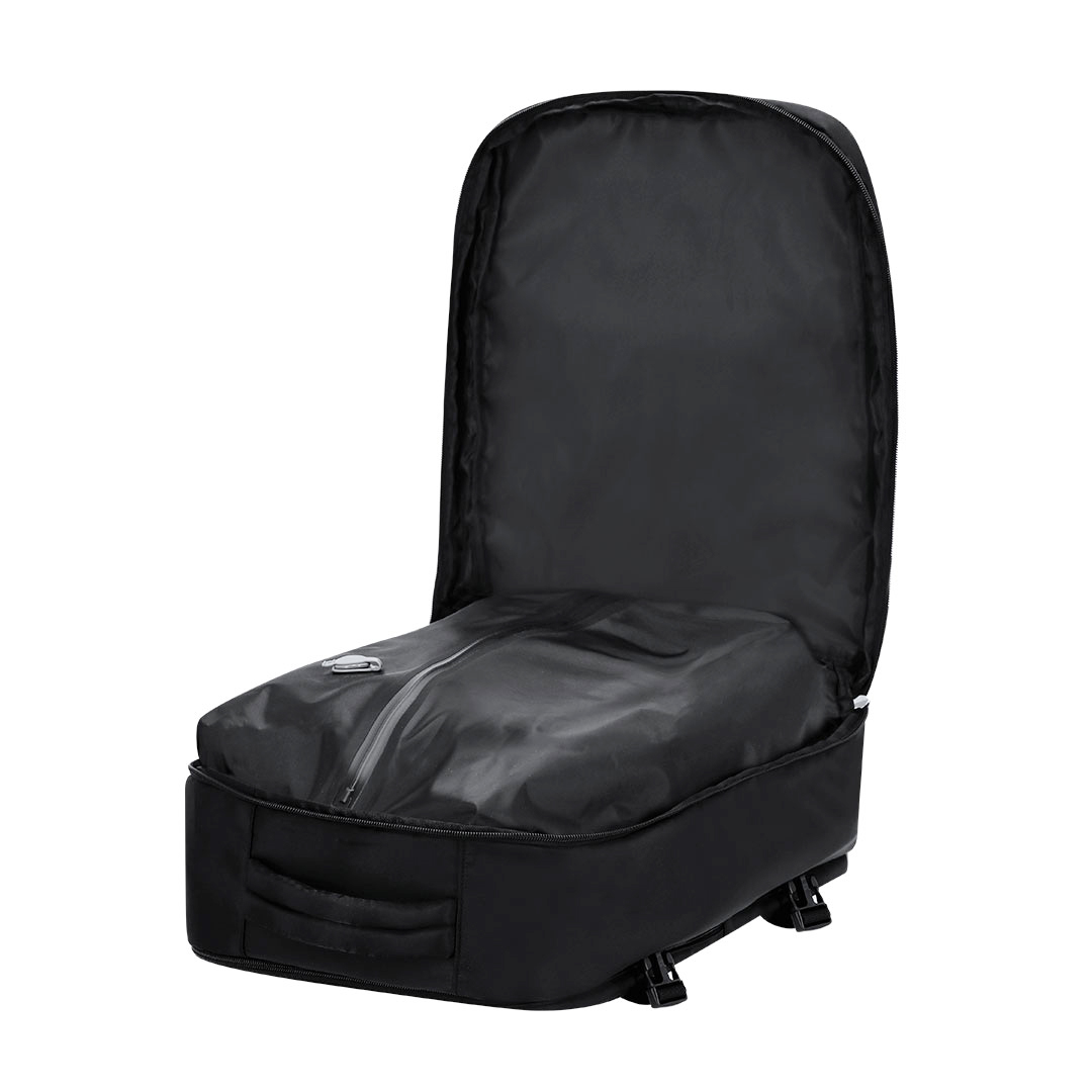 Vacuümrugzak Nylon - Met 35W pomp - Voor handbagage vliegtuig - Zwart - Afbeelding 4