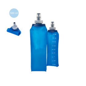 Opvouwbare Waterzak 500 ml – BPA-vrije Soft Flask Drinkfles - Blauw