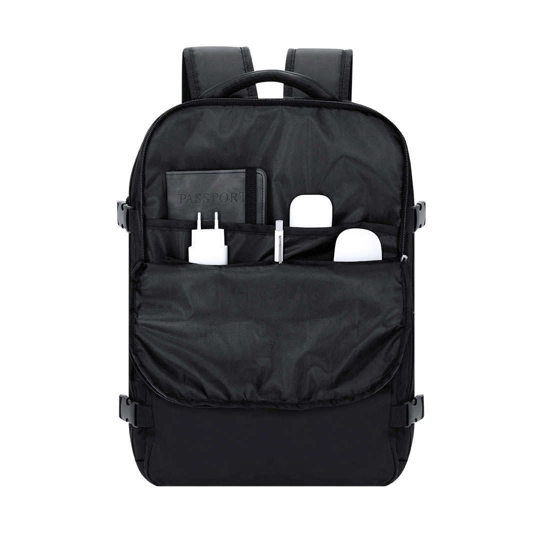 Vacuümrugzak Nylon - Met 35W pomp - Voor handbagage vliegtuig - Zwart - Afbeelding 6